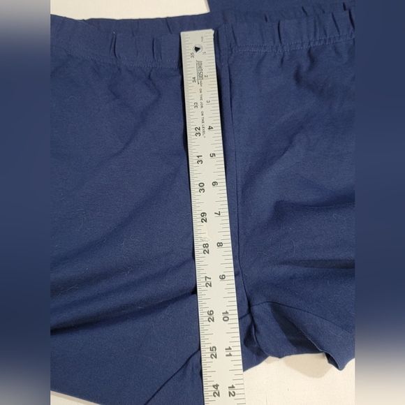 Lands' End Tough Cotton Ankle Legging Deep Sea Navy Girls Plus Size XL (… - Picture 8 of 10